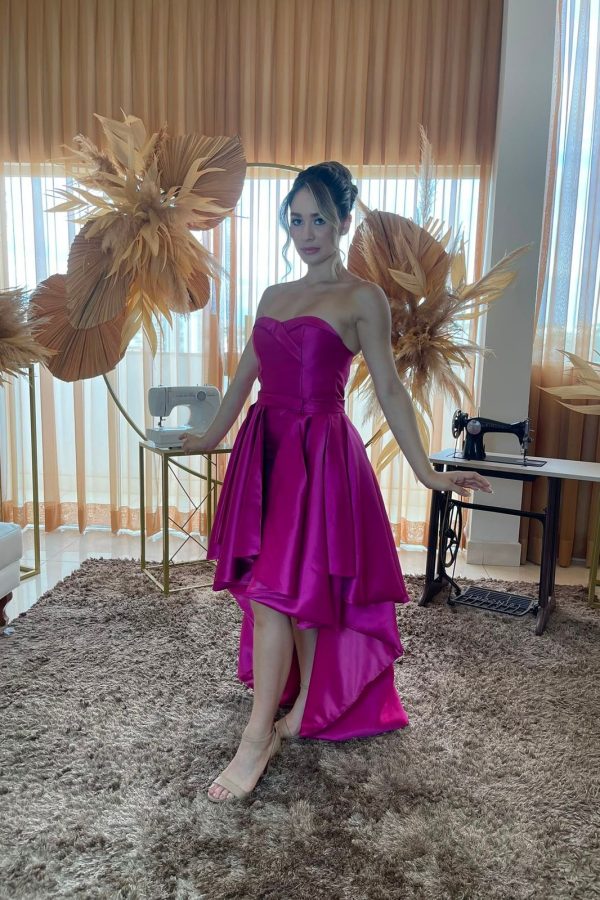 Vestido Jade Picon Rosa Pink 4486 - 1