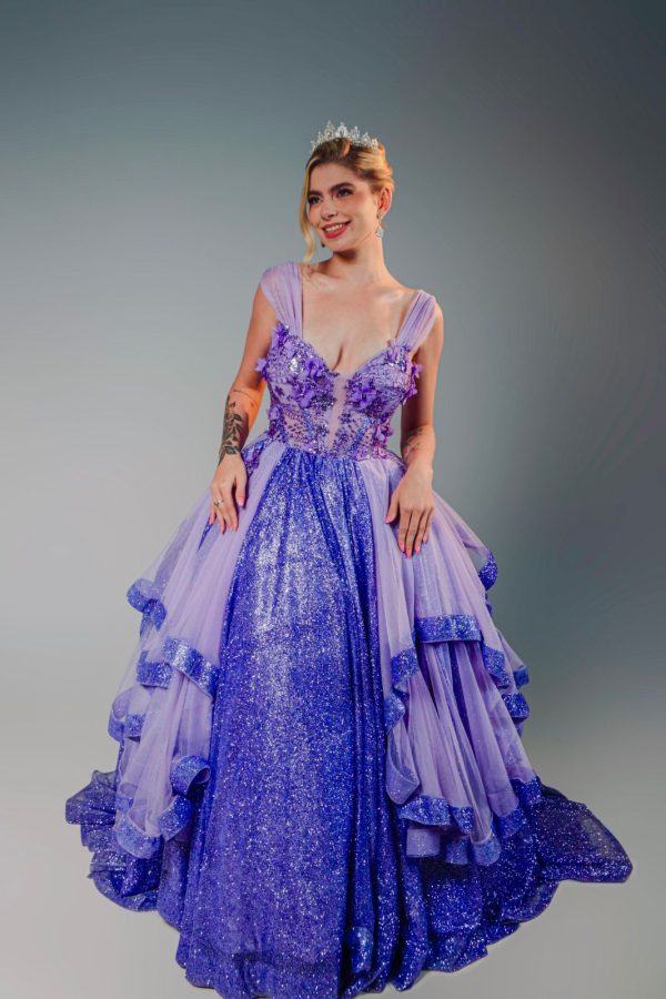 Vestido Lavanda Barcelona 4470 - 1