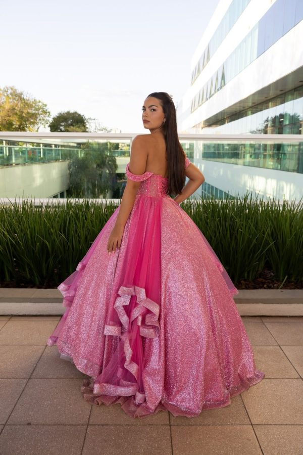 Vestido Layla Rosa 4676 - 2