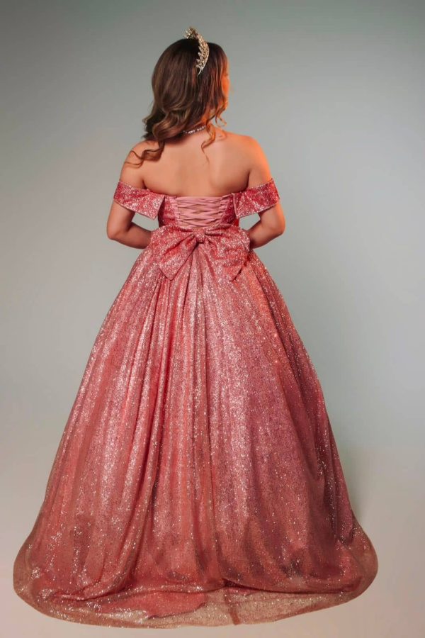 Vestido Rosa explosão 2869 - 2