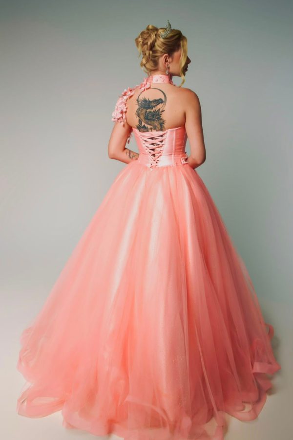 Vestido rose chic pele 4649 - 2
